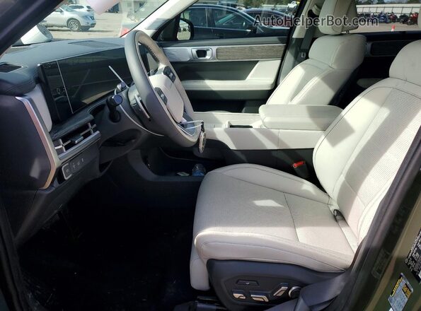 5NMP54G15TH086707 2026 HYUNDAI SANTA FE CALLIGRAPHY Green Widok wnętrza z przodu
