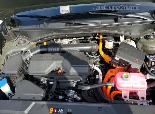 5NMP54G15TH086707 2026 HYUNDAI SANTA FE CALLIGRAPHY Green Widok komory silnika