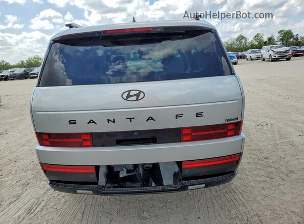 5NMP54G16SH059384 2025 HYUNDAI SANTA FE HYBRID BLUE Silver Հետևի տեսք