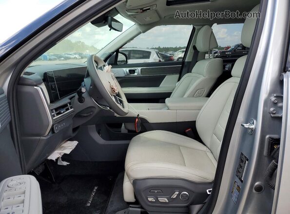 5NMP54G16SH059384 2025 HYUNDAI SANTA FE HYBRID BLUE Silver Սալոնի դիմացի տեսք