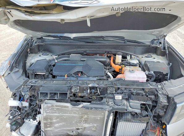 5NMP54G16SH059384 2025 HYUNDAI SANTA FE HYBRID BLUE Silver Շարժիչի բաժամունքի տեսք