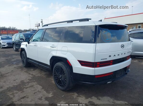 5NMP5DG12SH052254 2025 HYUNDAI SANTA FE HYBRID Белый Задняя левая четверть