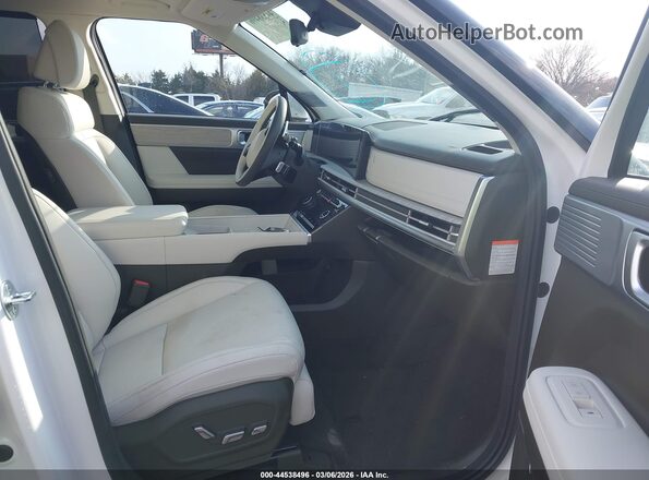 5NMP5DG12SH052254 2025 HYUNDAI SANTA FE HYBRID Белый Вид салона спереди