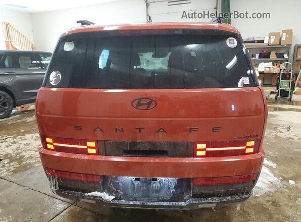 5NMP5DG18SH049228 2025 HYUNDAI SANTA FE CALLIGRAPHY Оранжевый Вид сзади