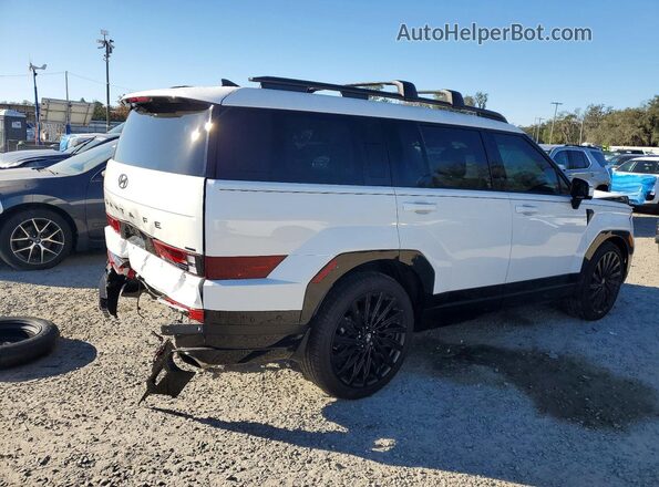 5NMP5DGL0SH138275 2025 HYUNDAI SANTA FE CALLIGRAPHY White Задня права чверть