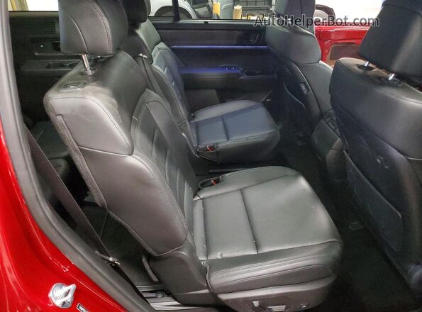 5NMP5DGL3RH030260 2024 HYUNDAI SANTA FE CALLIGRAPHY Red Widok wnętrza z tyłu
