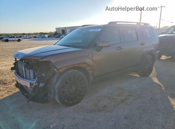 5NMP5DGL9RH059942 2024 HYUNDAI SANTA FE CALLIGRAPHY Коричневый Передняя левая четверть