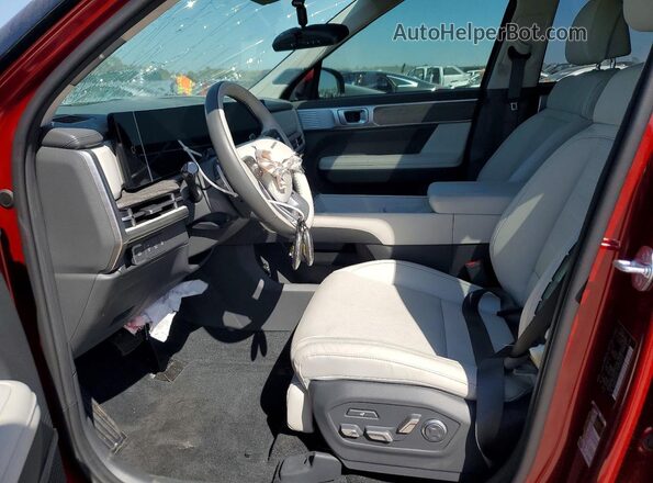 5NMP5DGL9SH113276 2025 HYUNDAI SANTA FE CALLIGRAPHY Red Widok wnętrza z przodu