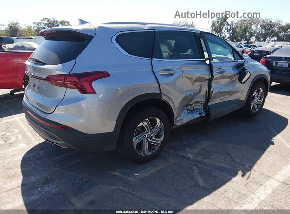 5NMS14AJ2MH310869 2021 HYUNDAI SANTA FE Серый Задняя правая четверть