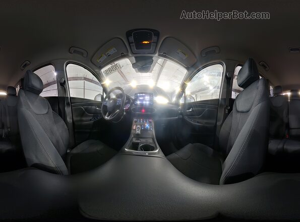 5NMS1DAJ6NH427906 2022 HYUNDAI SANTA Черный Панорамный вид салона 360°
