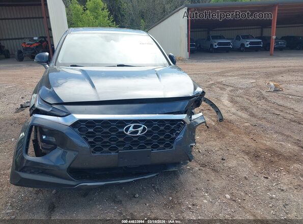 5NMS23AD0LH219776 2020 HYUNDAI SANTA FE Gray Widok zestawu wskaźników