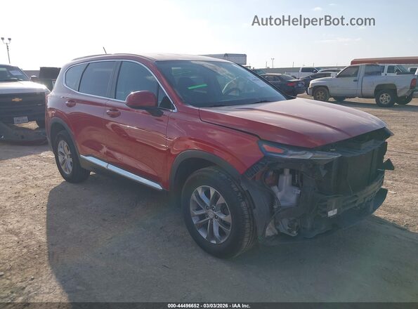 5NMS23AD1LH156641 2020 HYUNDAI SANTA FE Красный Передняя правая четверть
