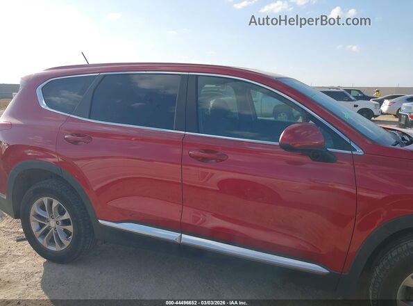 5NMS23AD1LH156641 2020 HYUNDAI SANTA FE Красный Панорамный вид салона 360°
