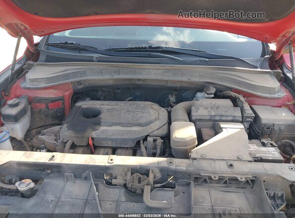 5NMS23AD1LH156641 2020 HYUNDAI SANTA FE Красный Вид сзади