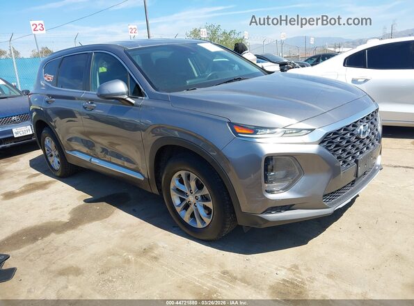 5NMS23AD2KH077039 2019 HYUNDAI SANTA FE Серебряный Передняя правая четверть