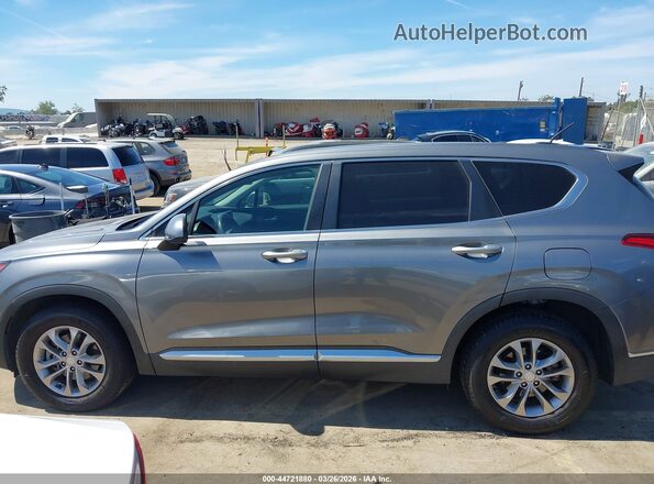 5NMS23AD2KH077039 2019 HYUNDAI SANTA FE Серебряный Панорамный вид салона 360°