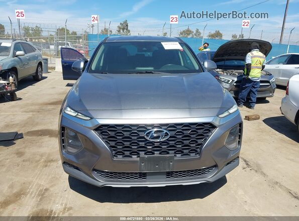 5NMS23AD2KH077039 2019 HYUNDAI SANTA FE Серебряный Вид щитка приборов