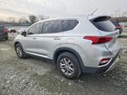 2019 Hyundai Santa Fe Se Серебряный vin: 5NMS23AD2KH088316