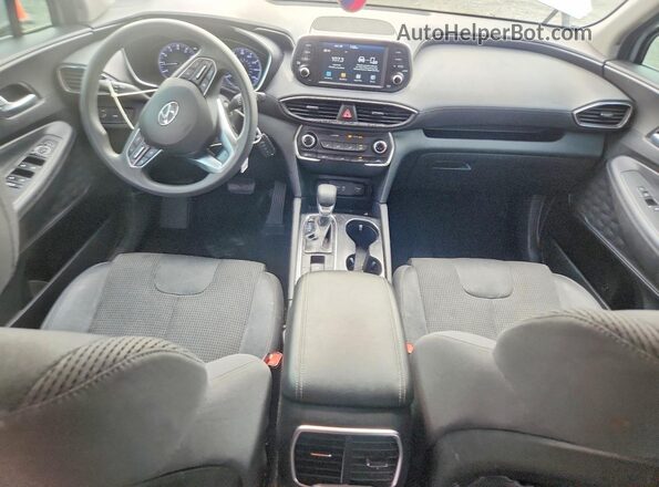 5NMS23AD2KH088316 2019 HYUNDAI SANTA Серебряный Вид панели приборов