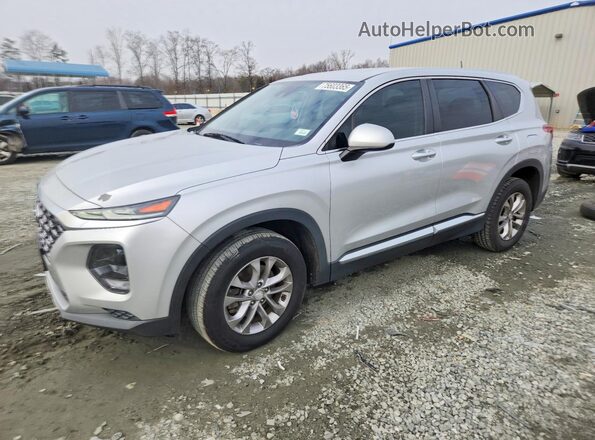 5NMS23AD2KH088316 2019 HYUNDAI SANTA Серебряный Передняя левая четверть