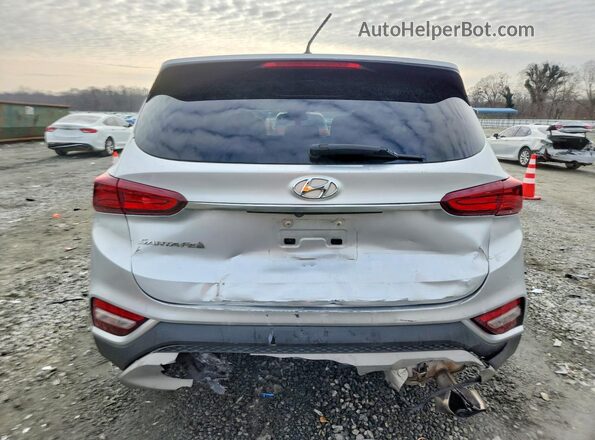 5NMS23AD2KH088316 2019 HYUNDAI SANTA Серебряный Вид сзади