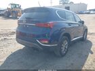 2019 Hyundai Santa Fe Se Синий vin: 5NMS23AD2KH117054