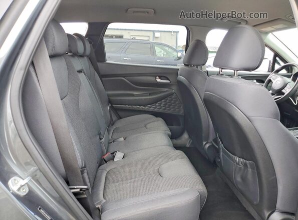 5NMS23AD3KH130122 2019 HYUNDAI SANTA Серый Вид задней части салона