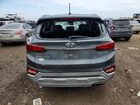 2019 Hyundai Santa Fe Se 2.4l Серый vin: 5NMS23AD3KH130122