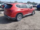 2020 Hyundai Santa Fe Se Red vin: 5NMS23AD3LH149268