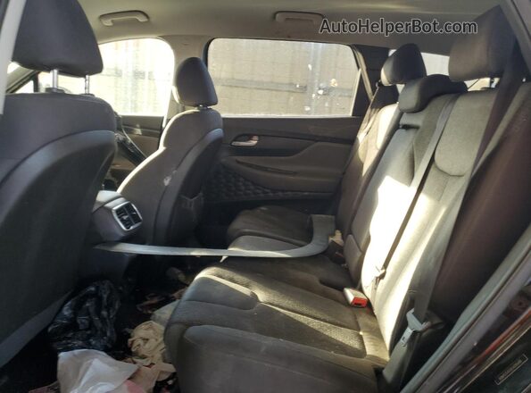 5NMS23AD3LH285688 2020 HYUNDAI SANTA Черный Вид задней части салона