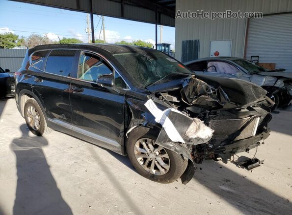 5NMS23AD3LH285688 2020 HYUNDAI SANTA Черный Передняя правая четверть