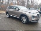 2019 Hyundai Santa Fe Se Gray vin: 5NMS23AD4KH035018
