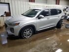 2019 Hyundai Santa Fe Se 2.4l Silver vin: 5NMS23AD5KH002075