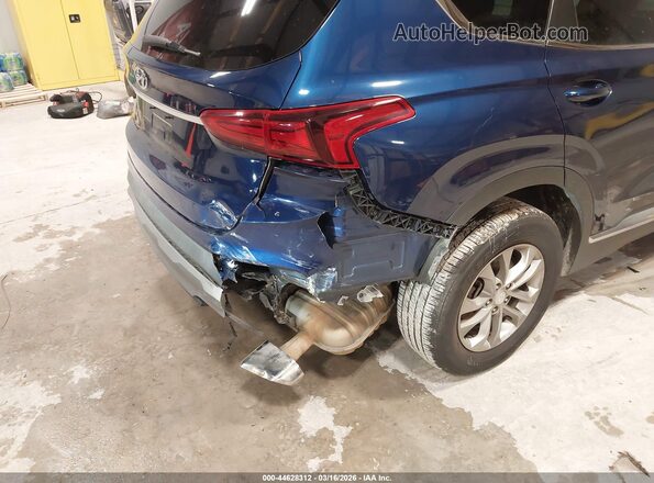 5NMS23AD5LH255298 2020 HYUNDAI SANTA FE Синий Вид спереди