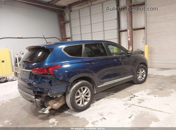 5NMS23AD5LH255298 2020 HYUNDAI SANTA FE Синий Задняя правая четверть