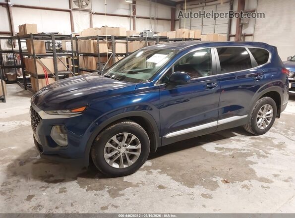 5NMS23AD5LH255298 2020 HYUNDAI SANTA FE Синий Передняя левая четверть