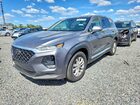 2019 Hyundai Santa Fe Se 2.4l Gray vin: 5NMS23AD7KH058292