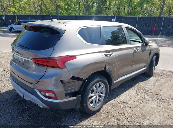 5NMS23AD9KH095134 2019 HYUNDAI SANTA FE Коричневый Задняя правая четверть