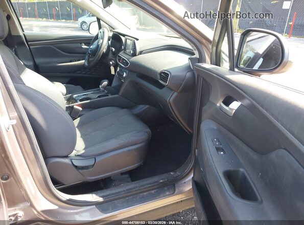 5NMS23AD9KH095134 2019 HYUNDAI SANTA FE Коричневый Вид салона спереди