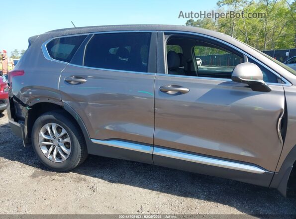 5NMS23AD9KH095134 2019 HYUNDAI SANTA FE Коричневый Вид спереди