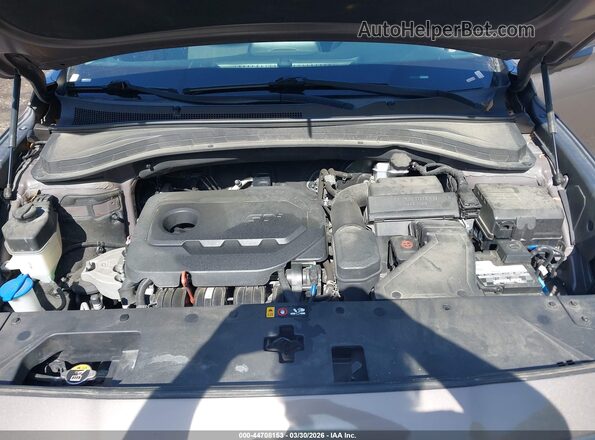 5NMS23AD9KH095134 2019 HYUNDAI SANTA FE Коричневый Вид сзади