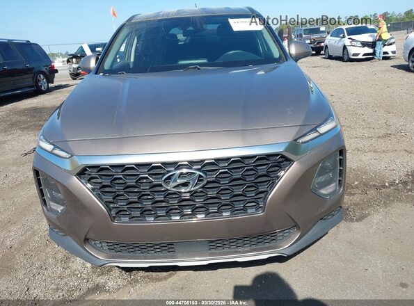 5NMS23AD9KH095134 2019 HYUNDAI SANTA FE Коричневый Вид щитка приборов
