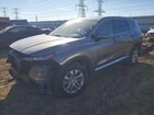 2019 Hyundai Santa Fe Se 2.4l Серый vin: 5NMS23AD9KH103734