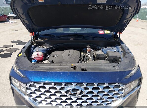 5NMS24AJ1NH467680 2022 HYUNDAI SANTA FE Blue Vista trasera