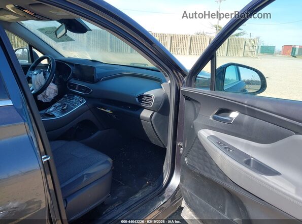 5NMS24AJ4PH648145 2023 HYUNDAI SANTA FE Черный Вид салона спереди