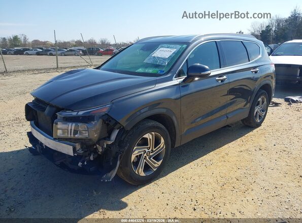 5NMS24AJ4PH648145 2023 HYUNDAI SANTA FE Черный Передняя левая четверть
