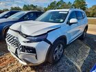 2021 Hyundai Santa Fe Sel White vin: 5NMS24AJ6MH357335