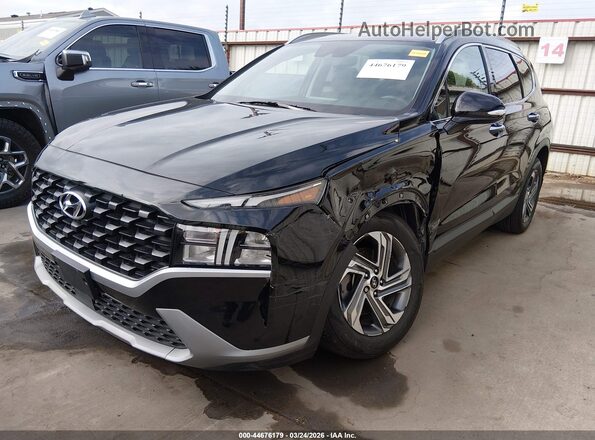 5NMS24AJ8PH622020 2023 HYUNDAI SANTA FE Черный Передняя левая четверть