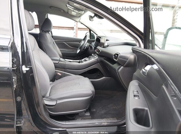 5NMS24AJ8PH622020 2023 HYUNDAI SANTA FE Черный Вид салона спереди