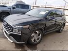 2023 Hyundai Santa Fe Sel Черный vin: 5NMS24AJ8PH622020